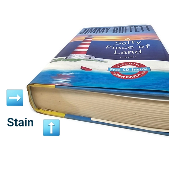 Jimmy Buffett Novel "A Salty Piece of Land" with Exclusive Free CD - Picture 5 of 5